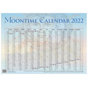 Moon time Calendar 2022