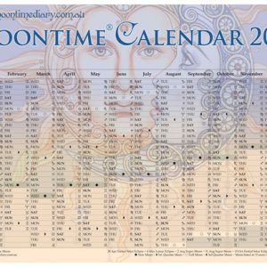 Moontime Calendar 2023 Screen Saver